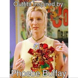 Past this sign is clothes inspired by Phoebe!